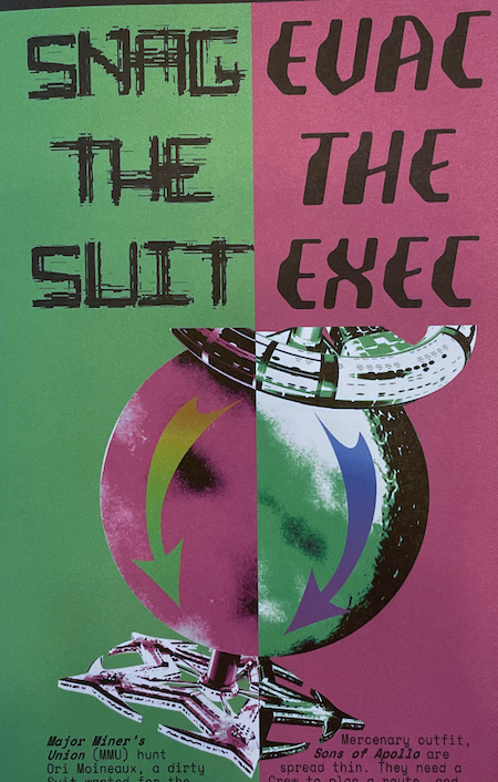 Snag the Suit/Evac the Exec