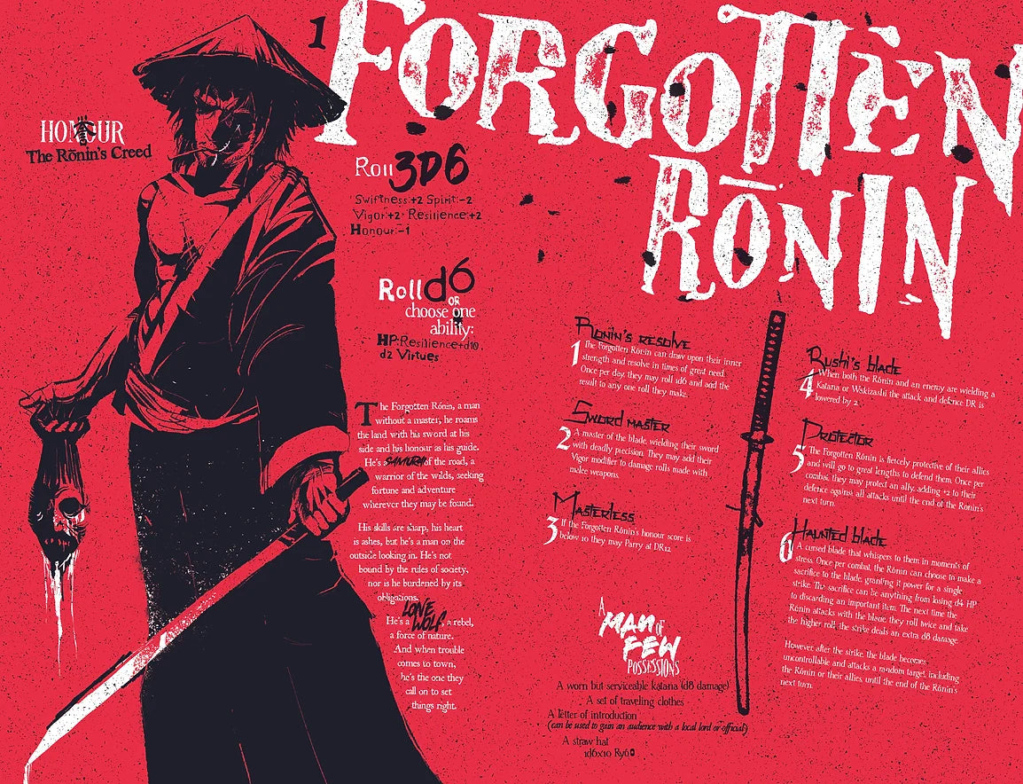 RŌNIN Limited Edition Cover (Hardcover Book)